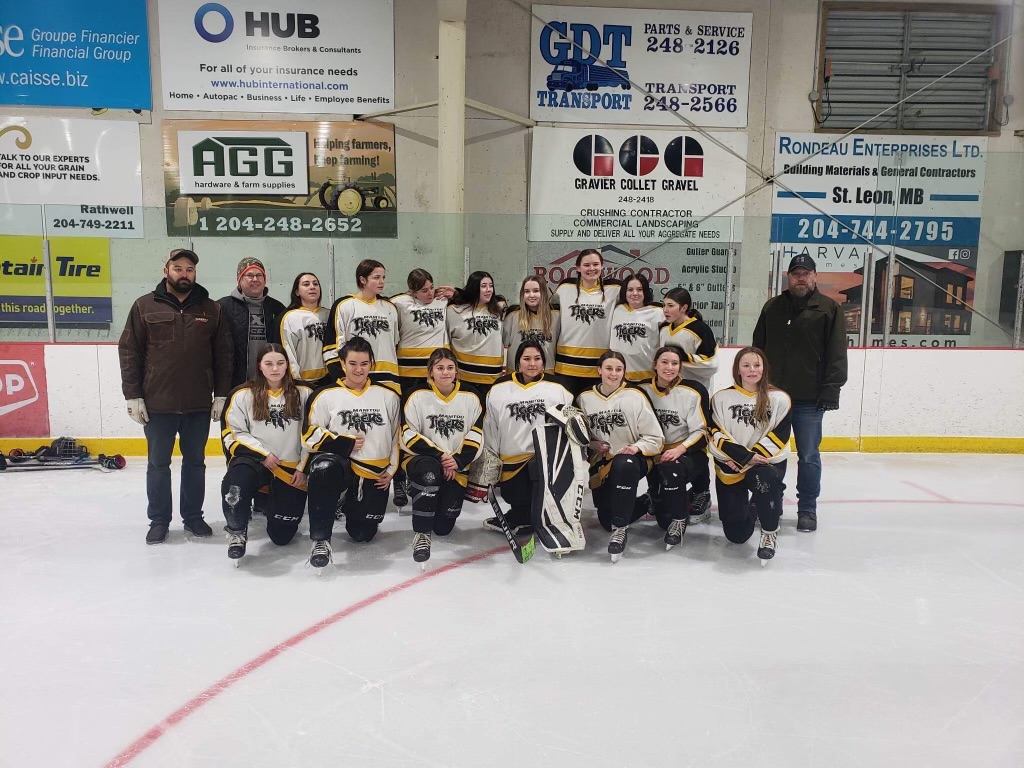 U18 Division 20222023 Rural Manitoba Female Hockey League